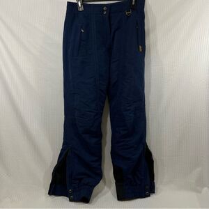 Hard Corps Gore Tex Ski Pants Womens Size 10 Blue 30x31 Ankle Zipper